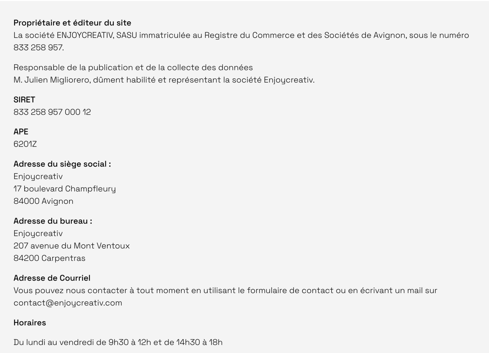 Mentions légales — agence-seo-avignon.fr