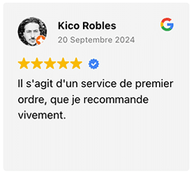 Avis Google – Kico Robles